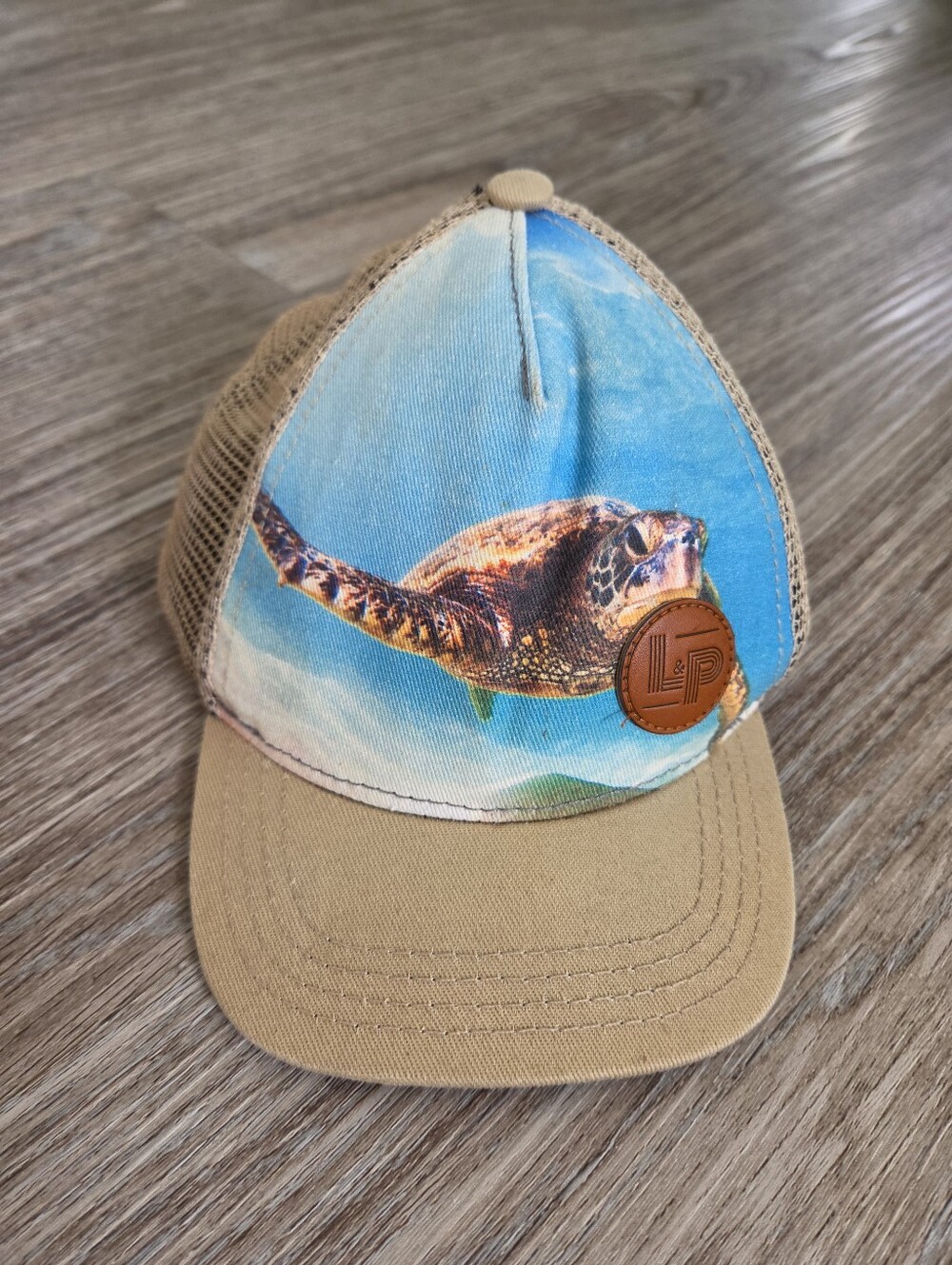 L&P | Baseball Hat Cap Baby 6-18 Months Turtle Ocean